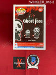 WINKLER_016 - Ghost Face 1607 Ghost Face Funko Pop! Autographed By Henry Winkler