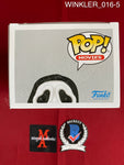 WINKLER_016 - Ghost Face 1607 Ghost Face Funko Pop! Autographed By Henry Winkler
