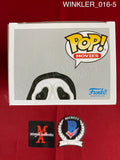 WINKLER_016 - Ghost Face 1607 Ghost Face Funko Pop! Autographed By Henry Winkler