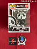 WINKLER_016 - Ghost Face 1607 Ghost Face Funko Pop! Autographed By Henry Winkler
