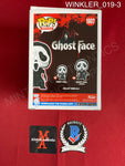 WINKLER_019 - Ghost Face 1607 Ghost Face Funko Pop! Autographed By Henry Winkler