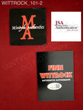 WITTROCK_101 - Dandy Mott Custom Trading Card Autographed By Finn Wittrock