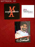 WITTROCK_101 - Dandy Mott Custom Trading Card Autographed By Finn Wittrock