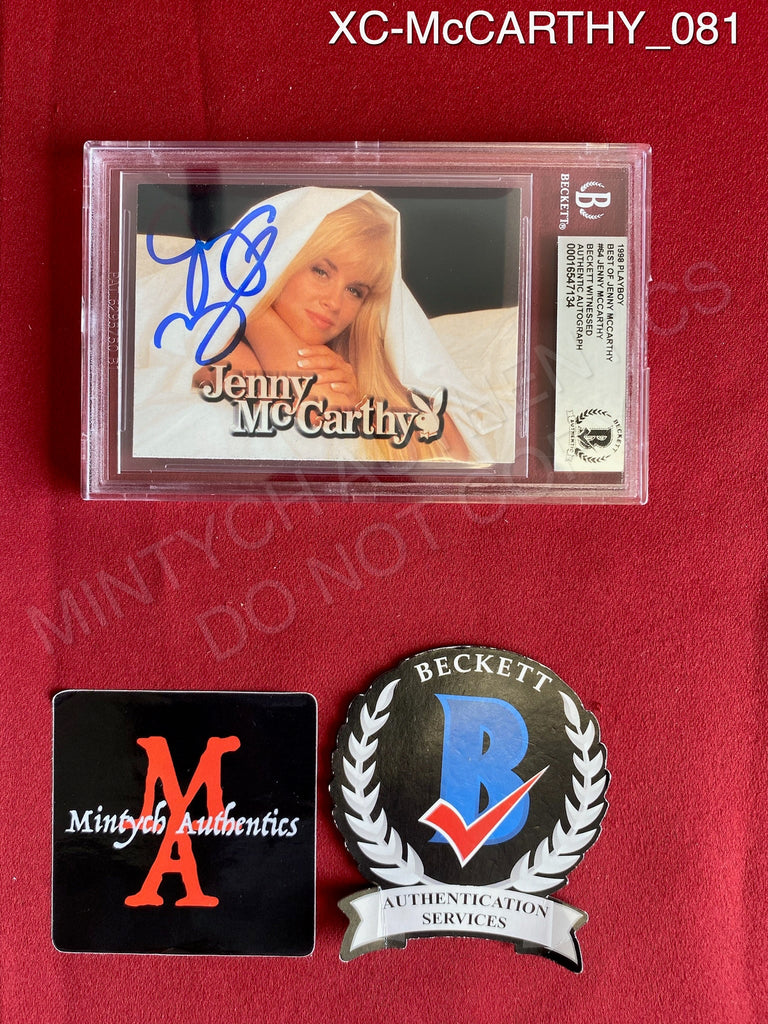 NBAカード jenny mcCarthy auto NBAカード jenny mcCarthy auto