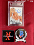 XC-McCARTHY_084 - 1998 Playboy Best Of Jenny McCarthy #72 Jenny McCarthy Trading Card (Slabbed) Autographed By Jenny McCarthy