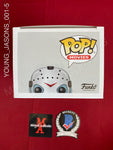 YOUNG_JASONS_001 - Friday The 13th 01 Jason Voorhees Funko Pop! Autographed By Caleb Guss & Spencer Stump
