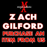 Zach Gilford Autograph Preorder - PURCHASE FROM MA