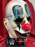31_013 - Rob Zombie's 31 Poster Trick Or Treat Studios Mask Autographed By Jeff Daniel Phillips & Lew Temple