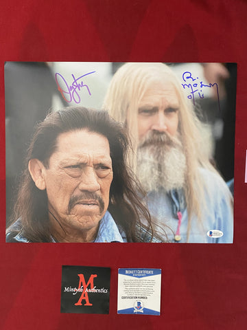 3FH_032 - 11x14 Photo Autographed By Bill Moseley & Danny Trejo