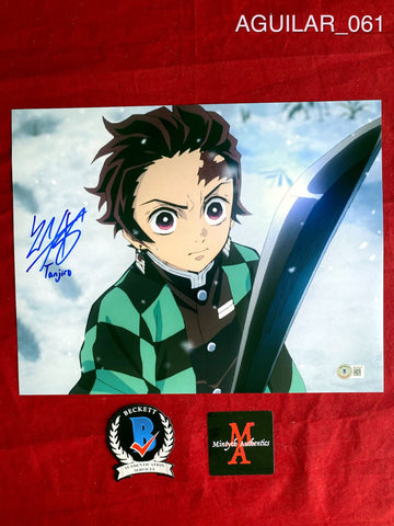 AGUILAR_061 - 11x14 Photo Autographed By Zach Aguilar