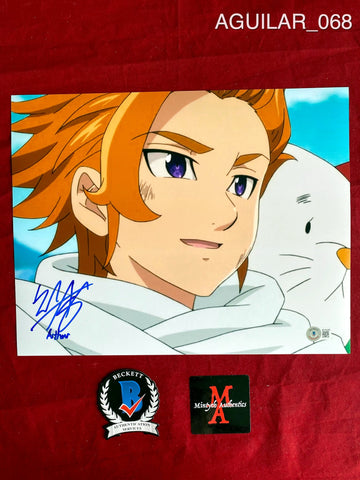 AGUILAR_068 - 11x14 Photo Autographed By Zach Aguilar
