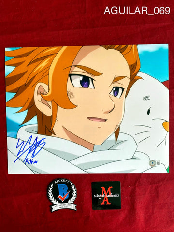 AGUILAR_069 - 11x14 Photo Autographed By Zach Aguilar