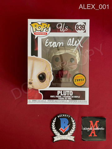 ALEX_001 - US 839 Pluto CHASE Funko Pop! Autographed By Evan Alex