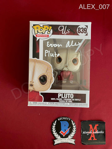 ALEX_007 - US 839 Pluto  Funko Pop! Autographed By Evan Alex