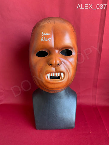 ALEX_037 - Jason Wilson "Jordan Peele's Us" Trick Or Treat Studios Mask Autographed By Evan Alex