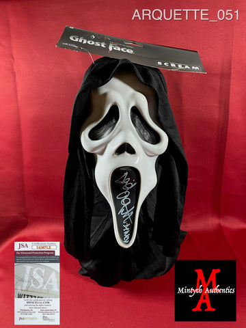 ARQUETTE_051 - Ghostface (Fun World) Mask Autographed By David Arquette