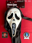 ARQUETTE_101 - Ghost Face Fun World EU  Mask Autographed By David Arquette