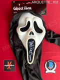 ARQUETTE_102 - Ghost Face Fun World EU  Mask Autographed By David Arquette