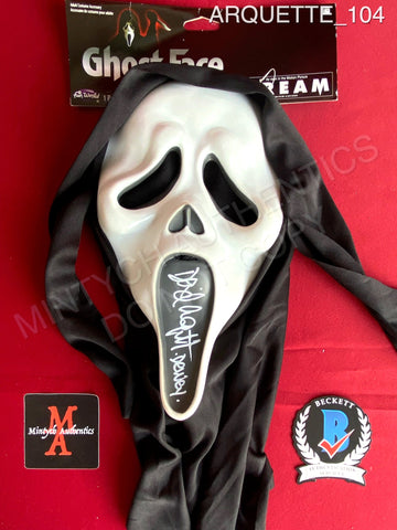 ARQUETTE_104 - Ghost Face Fun World Mask Autographed By David Arquette