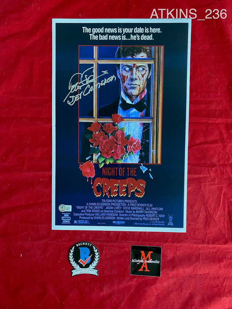 ATKINS_236 11x17 Photo Autographed By Tom Atkins Mintych Authentics