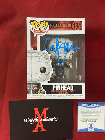 BARKER_257 - Pinhead 134 Funko Pop! Autographed By Clive Barker