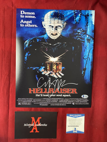 BARKER_283 - 11x14 Photo Autographed By Clive Barker