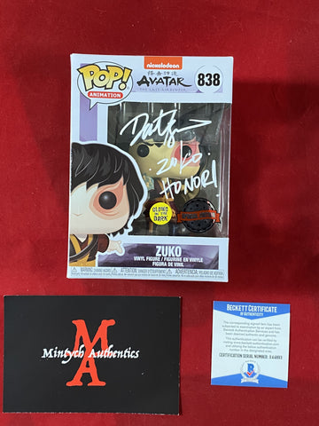 BASCO_003 - Zuko - Avatar The Last Airbender 838 Special Edition Funko Pop! Autographed By Dante Basco