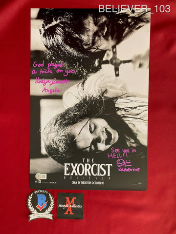 BELIEVER_103 - 11x17 Photo Autographed By Lidya Jewett & Olivia O'Neill