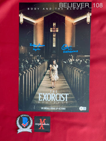 BELIEVER_108 - 11x17 Photo Autographed By Lidya Jewett & Olivia O'Neill