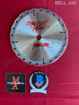 BELL_042 - Real 7" Steel Saw Blade Autographed By Tobin Bell