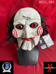 BELL_084 - Billy Trick Or Treat Studios (Detached Jaw) Mask Autographed By Tobin Bell