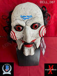 BELL_087 - Billy Trick Or Treat Studios (Detached Jaw) Mask Autographed By Tobin Bell