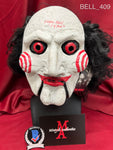 BELL_409 - Saw - Billy Trick Or Treat Studios Mask Autographed By Tobin Bell
