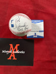 BENCHWARMERS_001 - Rawlings Official Baeball Autographed By David Spade & Rob Schneider