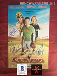 BENCHWARMERS_013 - 11x17 Photo Autographed By David Spade, Rob Schneider & John Heder