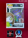 BLAIR_006 - The Exorcist 1462 Regan Puking Hot Topic Exclusive Funko Pop! Autographed By Linda Blair