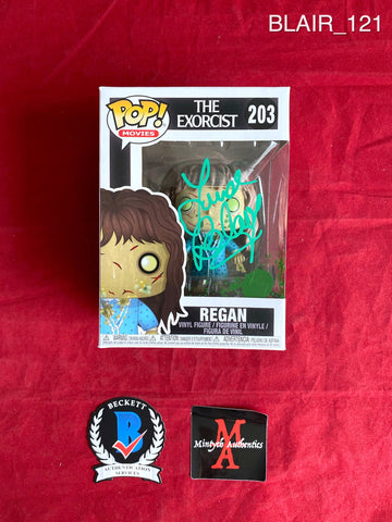 BLAIR_121 - The Exorcist 203 Regan Funko Pop! Autographed By Linda Blair