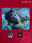 BLAIR_181 - 11x14 Photo Autographed By Linda Blair