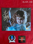 BLAIR_238 - 8x10 Photo Autographed By Linda Blair