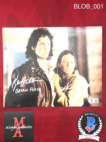 BLOB_001 - 8x10 Photo Autographed By Kevin Dillon & Shawnee Smith