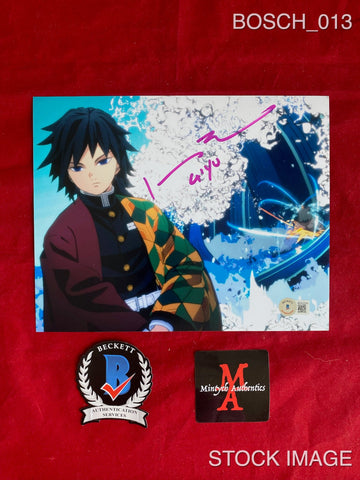 BOSCH_013 - 8x10 Photo Autographed By Johnny Yong Bosch