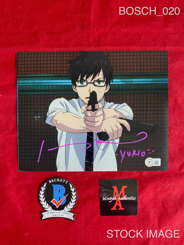 BOSCH_020 - 8x10 Photo Autographed By Johnny Yong Bosch
