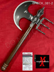 BRECK_081 - The Creeper Trick Or Treat Studios Replica Axe Autographed By Jonathan Breck