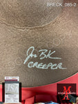 BRECK_085 - The Creeper Trick Or Treat Studios Hat Autographed By Jonathan Breck