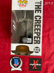 BRECK_377 - Jeepers Creepers 832 The Creeper Funko Pop! Autographed By Jonathan Breck
