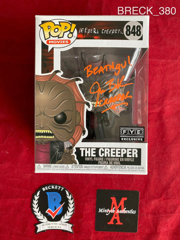 BRECK_380 - Jeepers Creepers 832 The Creeper FYE Exclusive Funko Pop! Autographed By Jonathan Breck