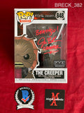 BRECK_382 - Jeepers Creepers 832 The Creeper FYE Exclusive Funko Pop! Autographed By Jonathan Breck