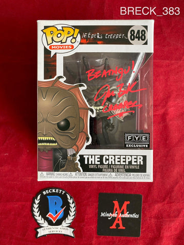 BRECK_383 - Jeepers Creepers 832 The Creeper FYE Exclusive Funko Pop! Autographed By Jonathan Breck