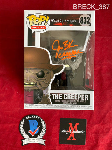BRECK_387 - Jeepers Creepers 832 The Creeper Funko Pop! Autographed By Jonathan Breck