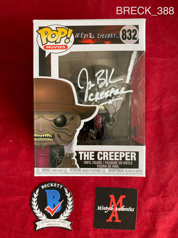 BRECK_388 - Jeepers Creepers 832 The Creeper Funko Pop! Autographed By Jonathan Breck